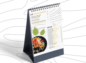 Menu để bàn